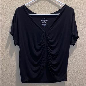 Super cute Black soft and sexy AE top❤️